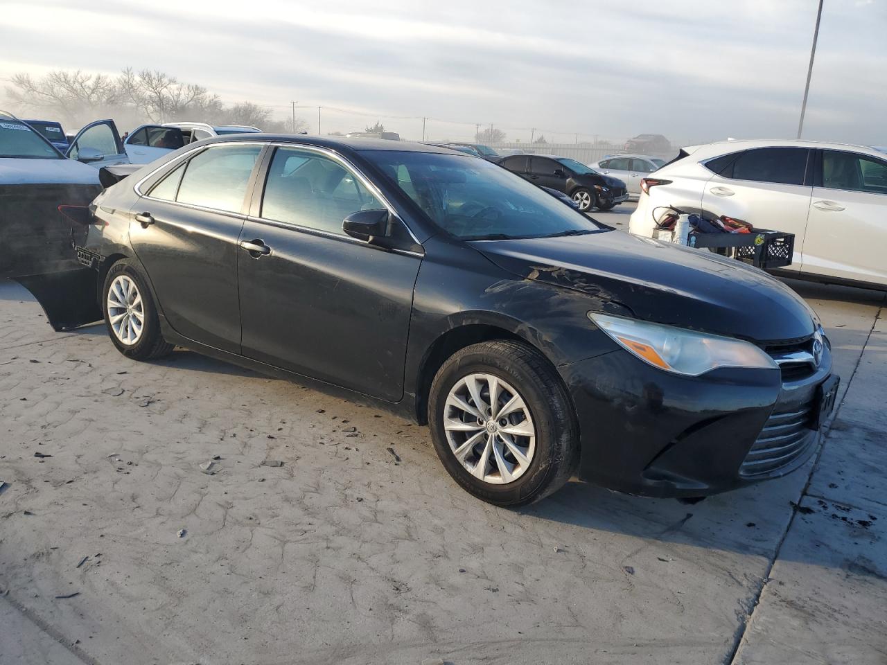 2015 Toyota Camry VIN 4T4BF1FK4FR452297 Copart auction photo, rear end damage thumbnail 4