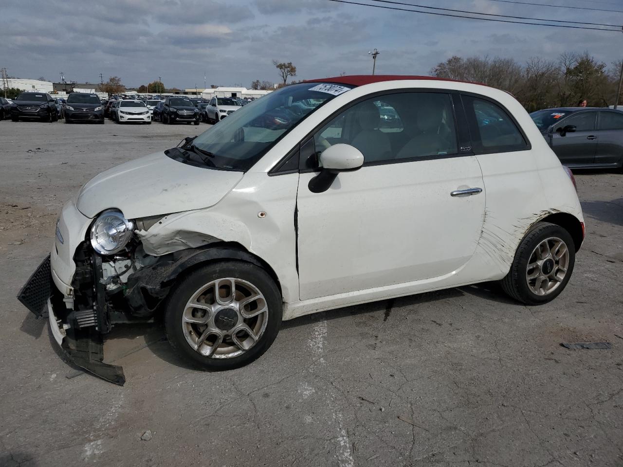 2013 Fiat 500 VIN 3C3CFFDR1DT513889