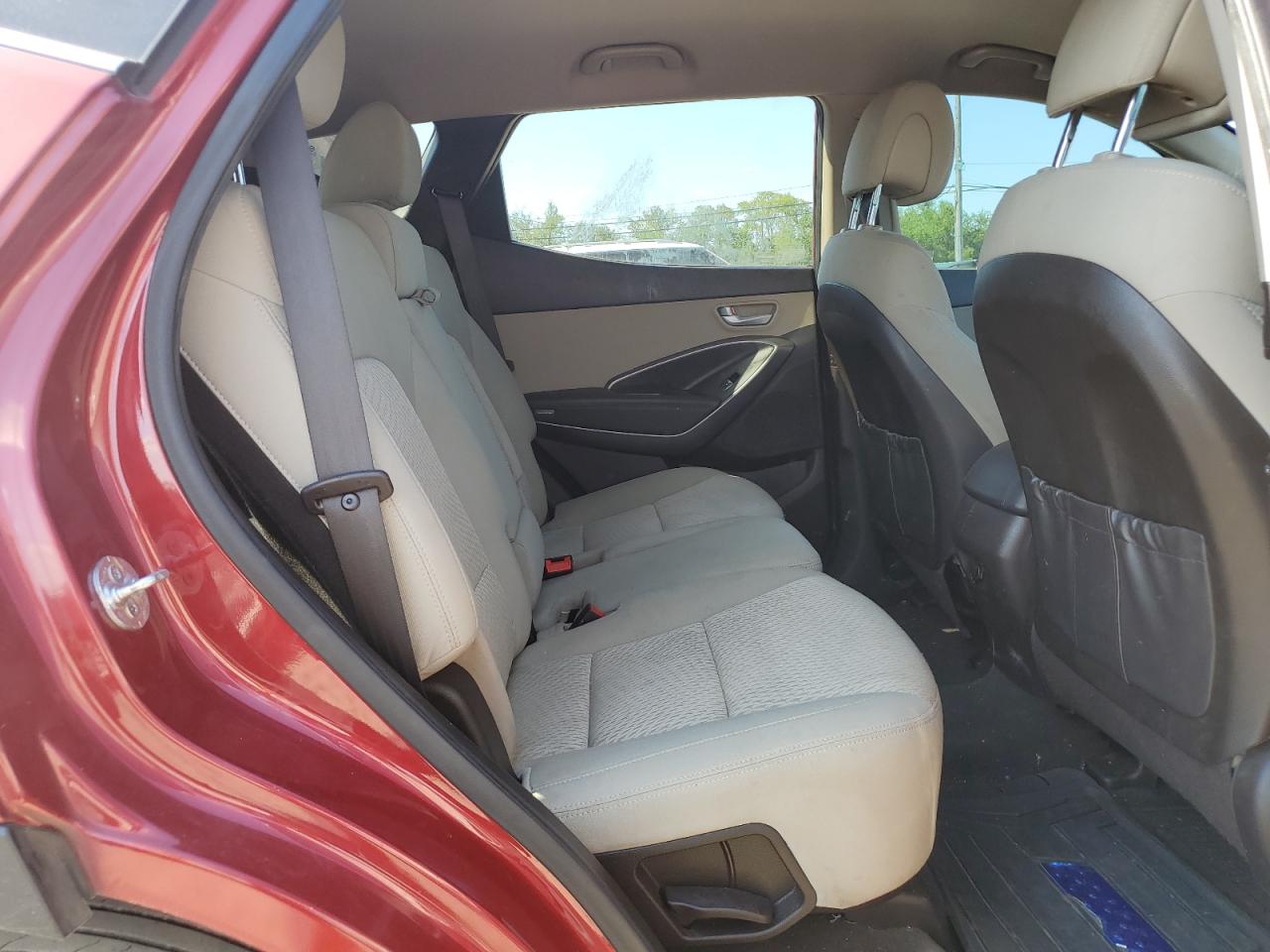 2013 Hyundai Santa Fe VIN 5XYZT3LB6DG114596 Copart auction photo, front end / undercarriage damage thumbnail 11