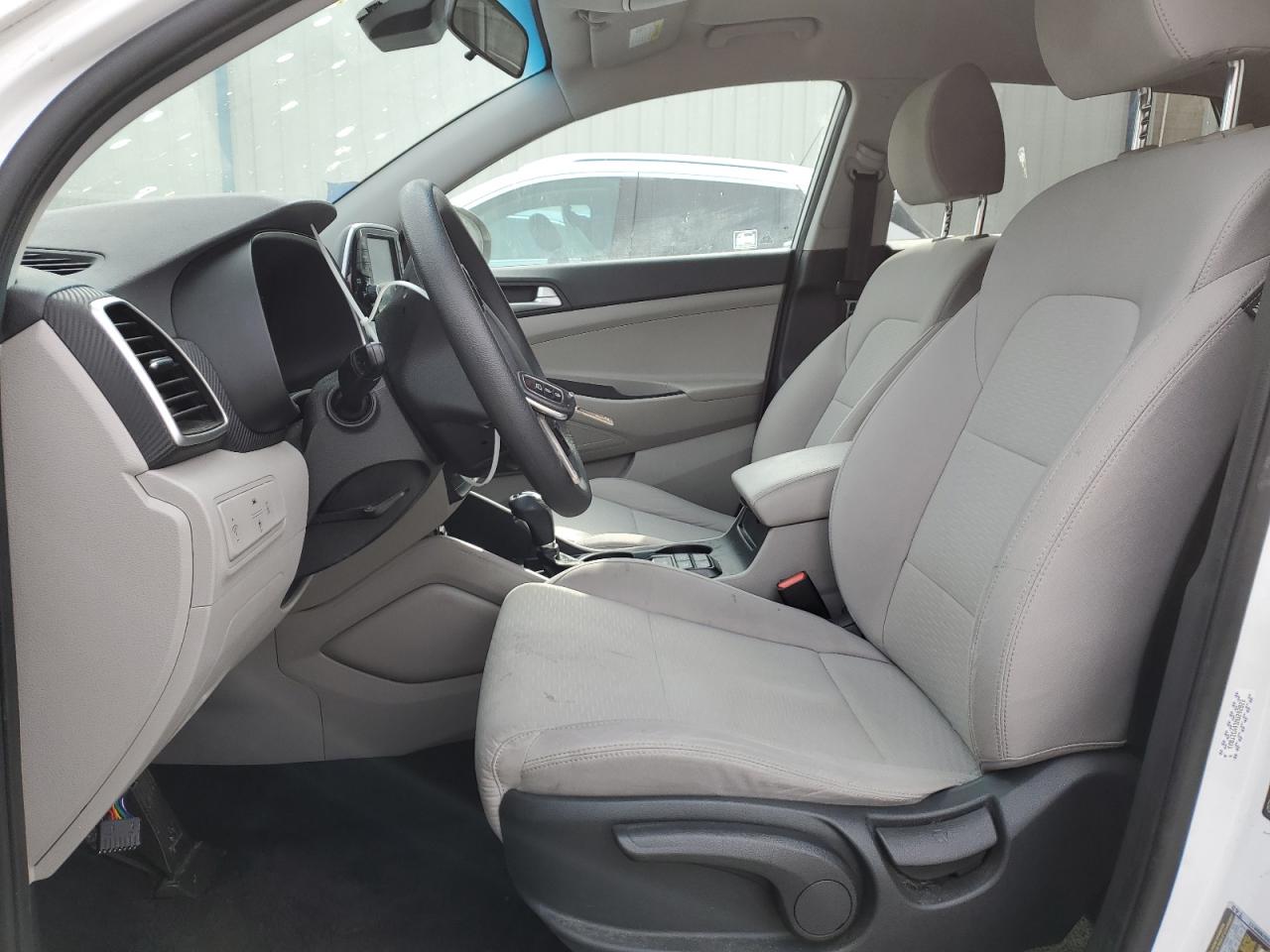 2021 Hyundai Tucson VIN KM8J2CA43MU292822 Copart auction photo, front end / mechanical damage thumbnail 7
