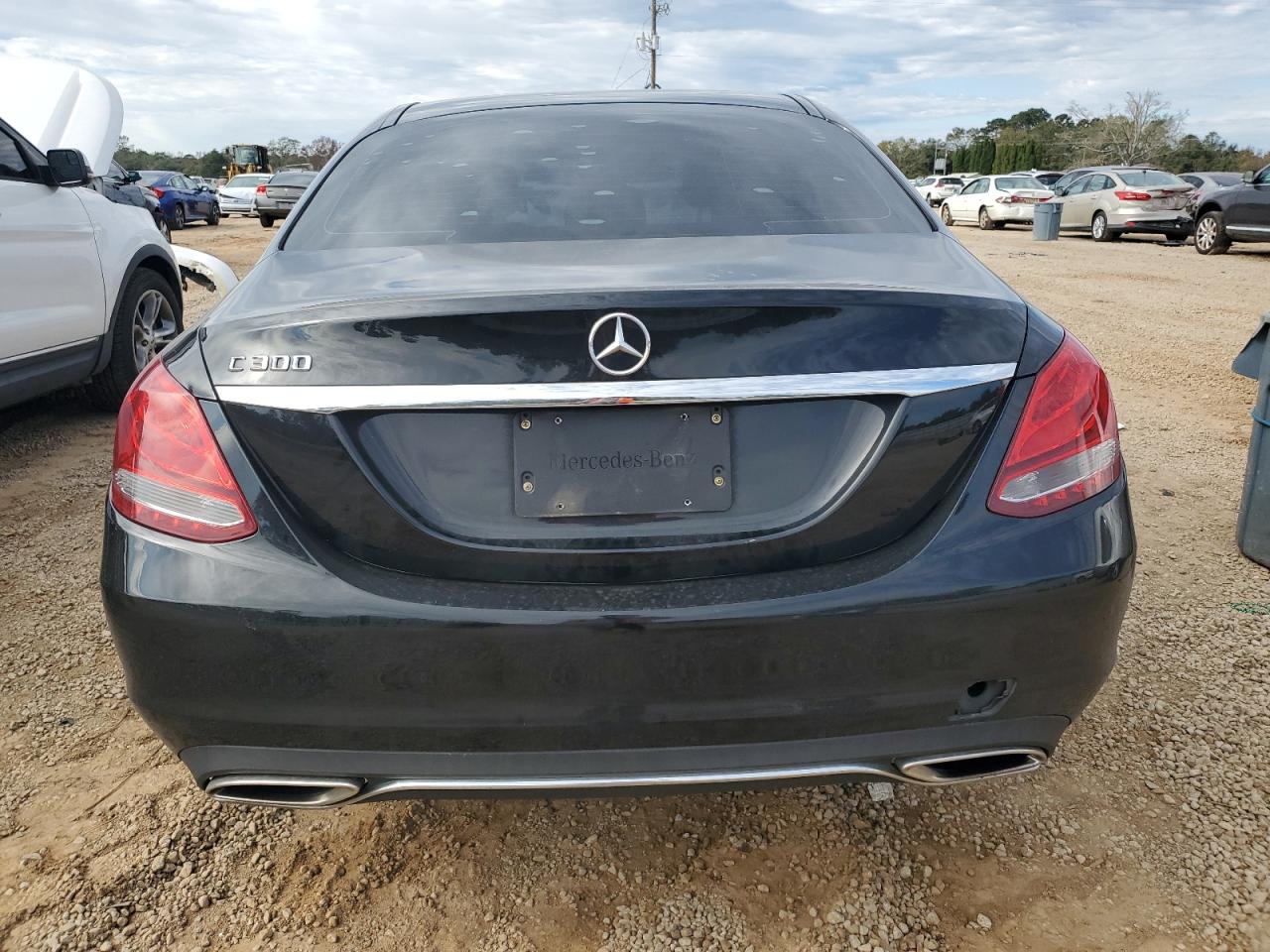 2015 Mercedes-Benz C-klasse VIN 55SWF4KB2FU064886 Copart auction photo, front end damage thumbnail 6