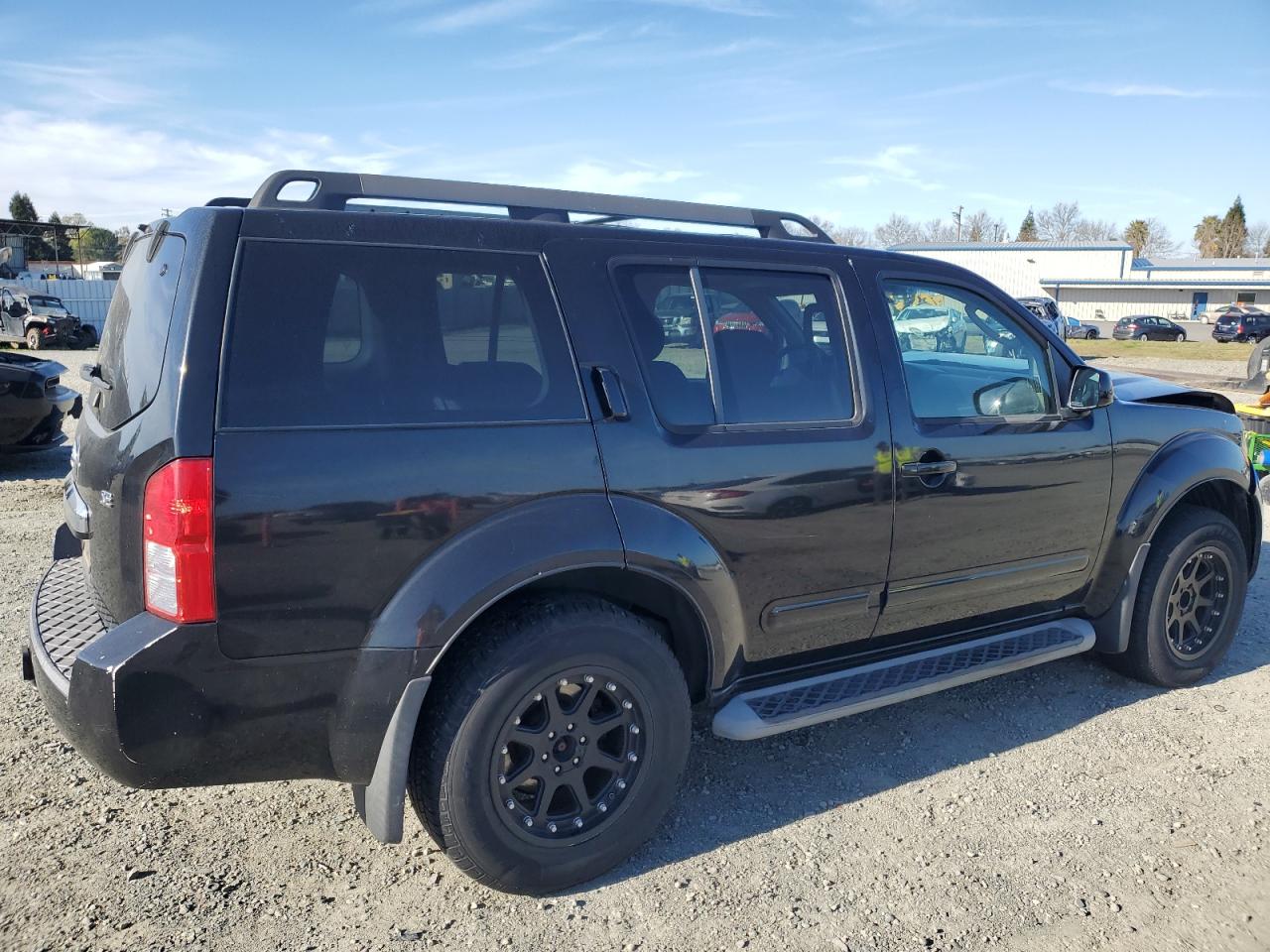 2008 Nissan Pathfinder VIN 5N1AR18U58C643909 Copart auction photo, front end / side damage thumbnail 3
