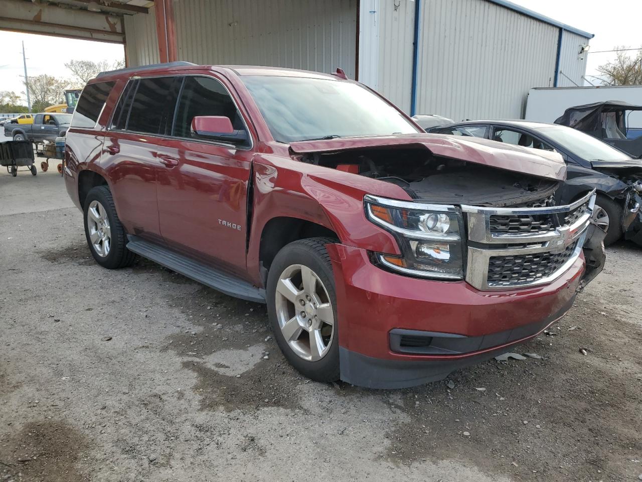 2016 Chevrolet Tahoe VIN 1GNSCBKC6GR394457 Copart auction photo, front end damage thumbnail 4