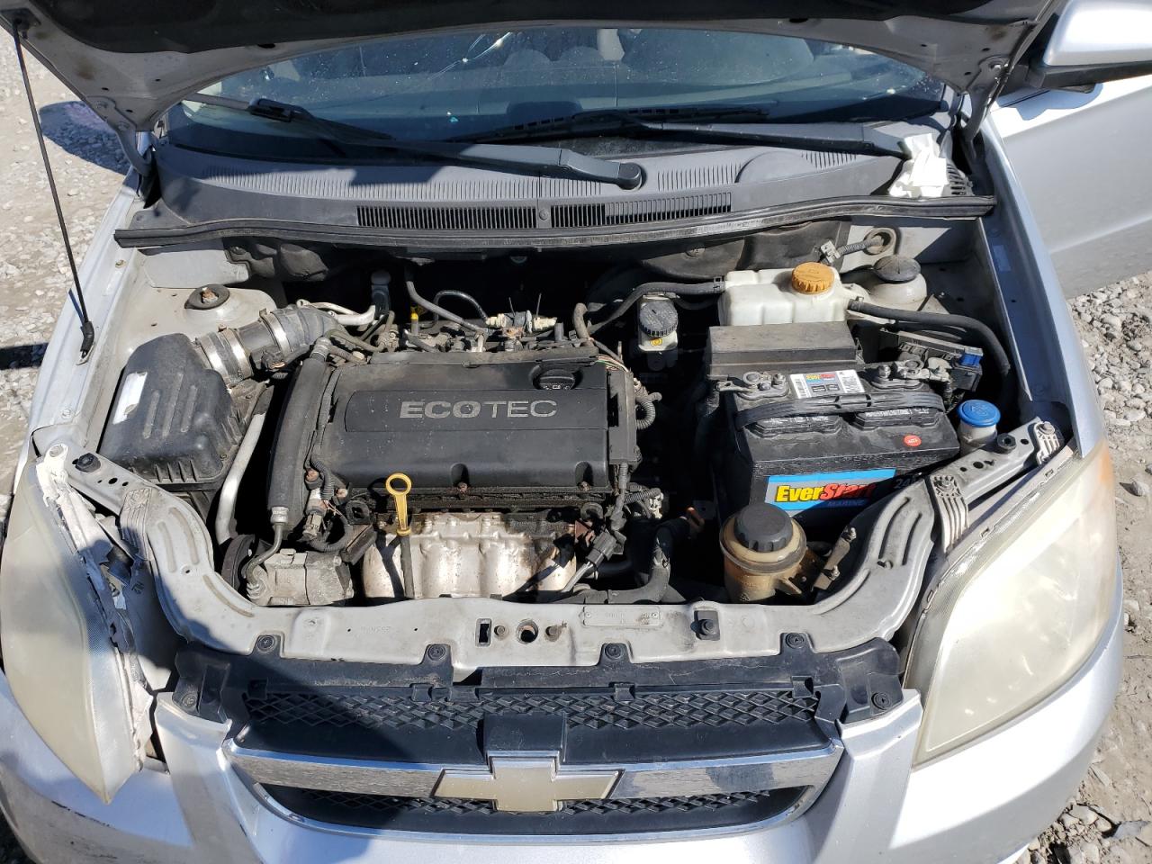 2011 Chevrolet Aveo VIN KL1TD5DE2BB239083 Copart auction photo, side damage thumbnail 11