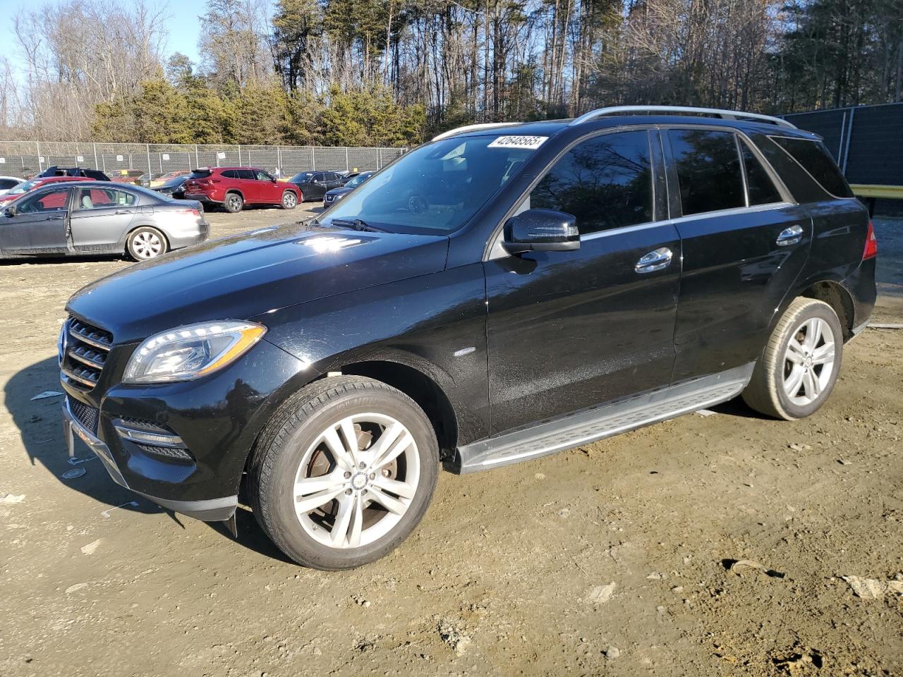 2012 Mercedes-Benz M-klasse VIN 4JGDA5HB1CA071283