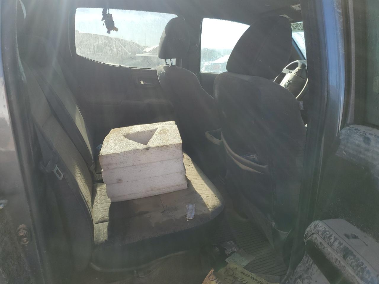 2021 Toyota Tacoma VIN 5TFCZ5AN3MX247939 Copart auction photo, water/flood damage thumbnail 10