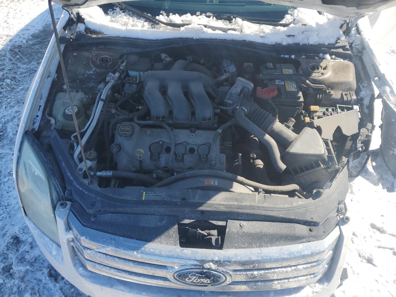 2009 Ford Fusion VIN 3FAHP08169R138589 Copart auction photo, front end damage thumbnail 11
