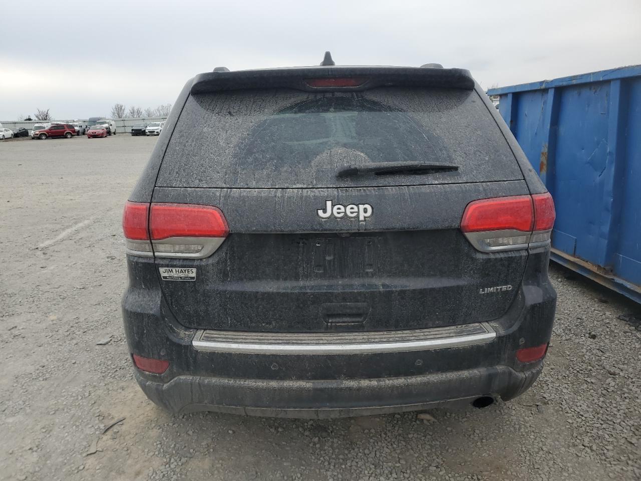 2017 Jeep Grand Cherokee VIN 1C4RJEBG1HC846028 Copart auction photo, side damage thumbnail 6
