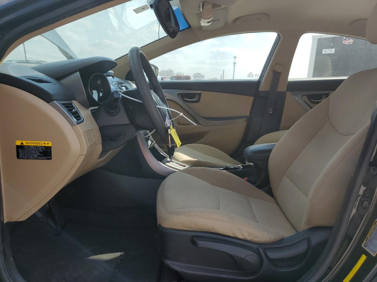 2013 Hyundai Elantra VIN 5NPDH4AE2DH205288 Copart auction photo, front end damage thumbnail 7