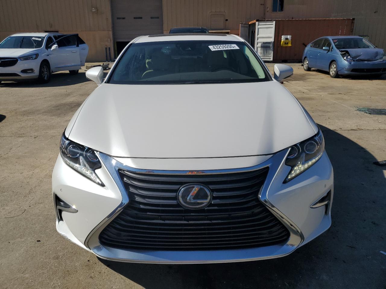 2018 Lexus ES VIN 58ABK1GG1JU105673 Copart auction photo, side damage thumbnail 5