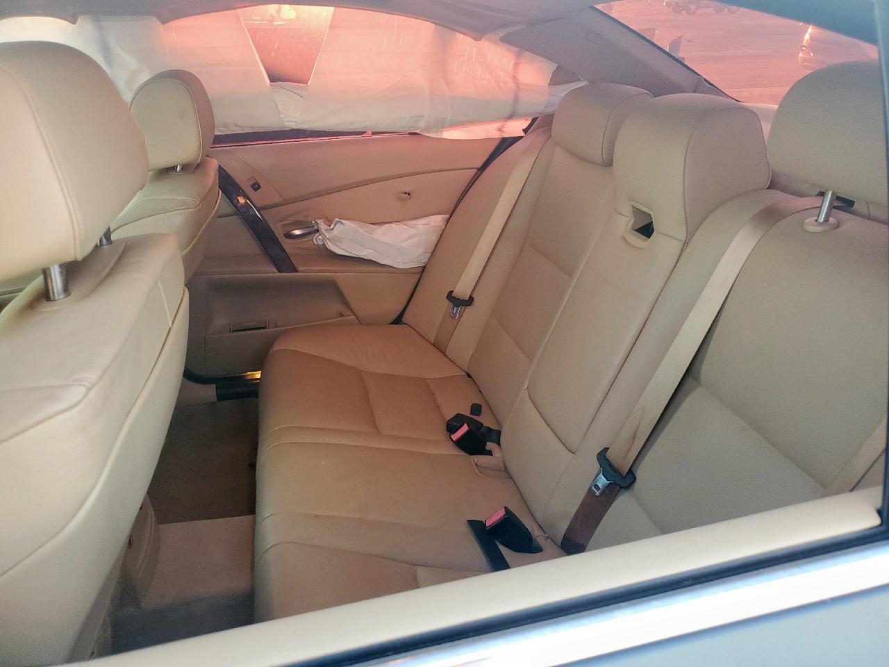 2004 BMW 5er VIN WBANA53534B853653 Copart auction photo, front end / rear end damage thumbnail 10