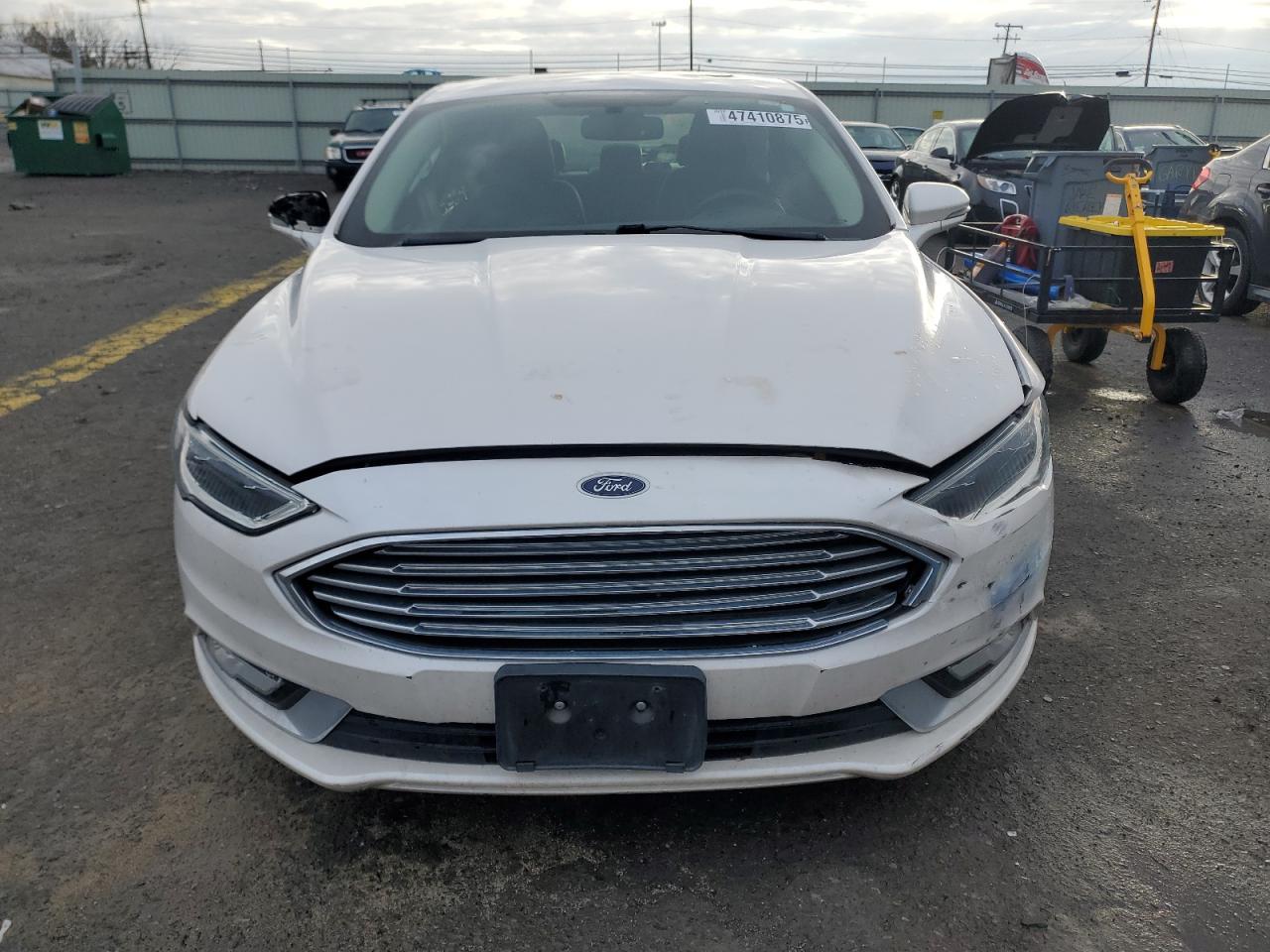 2017 Ford Fusion VIN 3FA6P0SU8HR280936 Copart auction photo, rear end / side damage thumbnail 5