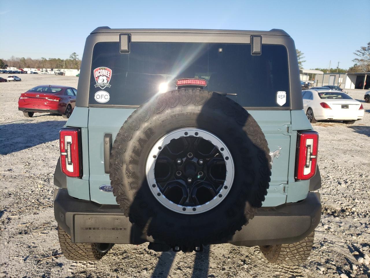 2023 Ford Bronco VIN 1FMEE5DP0PLB15763 Copart auction photo, front end damage thumbnail 6