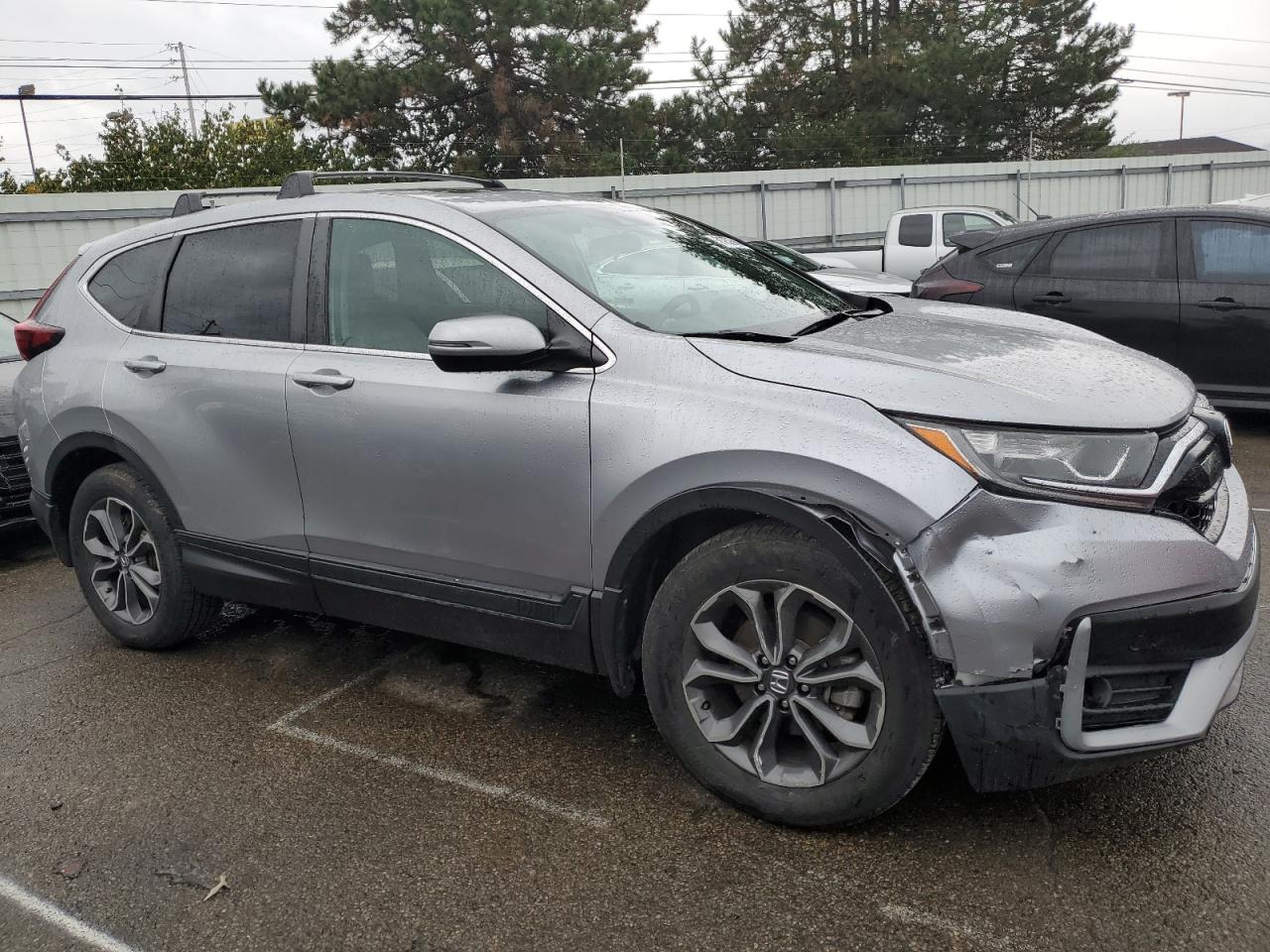 2020 Honda CR-V VIN 2HKRW2H50LH681057 Copart auction photo, front end / undercarriage damage thumbnail 4