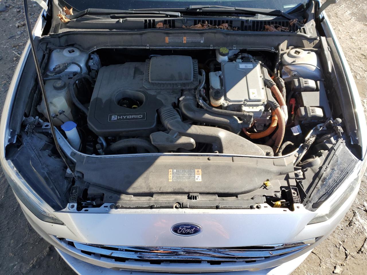 2018 Ford Fusion VIN 3FA6P0LU9JR208728 Copart auction photo, front end / side damage thumbnail 11