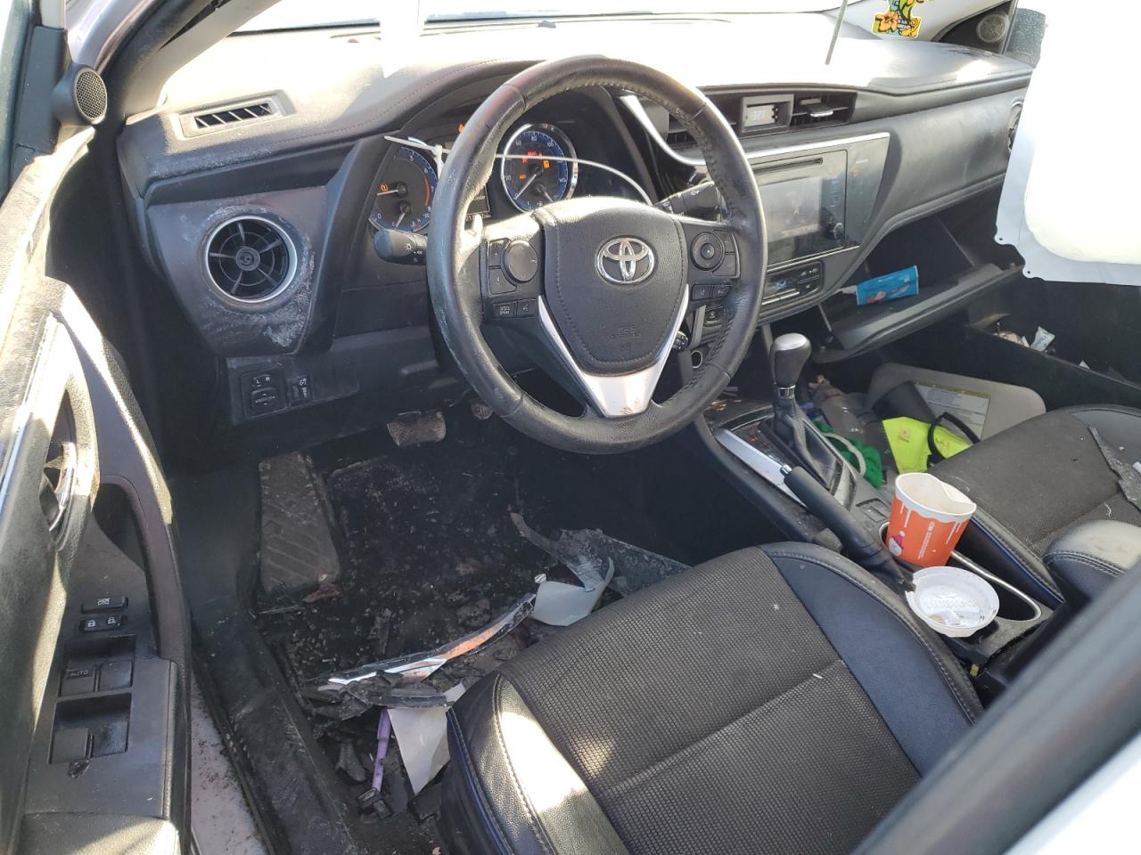 2017 Toyota Corolla VIN 2T1BURHE2HC841112 Copart auction photo, all over damage thumbnail 8