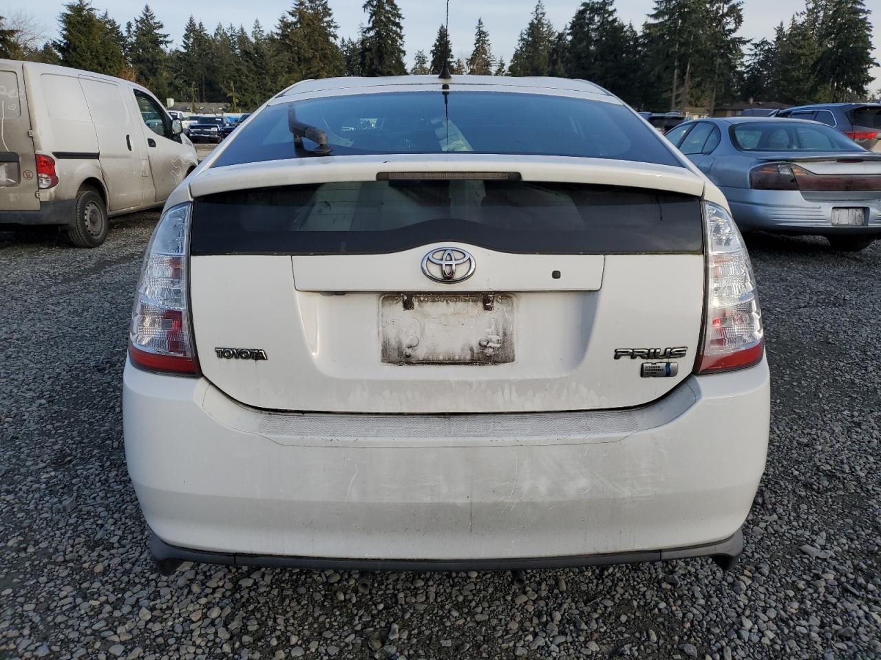 2008 Toyota Prius VIN JTDKB20UX83393386 Copart auction photo, front end damage thumbnail 6