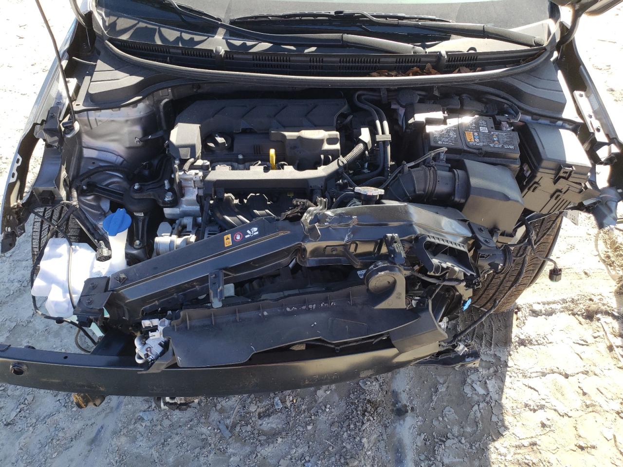2023 KIA Rio VIN 3KPA24AD7PE518857 Copart auction photo, front end damage thumbnail 13
