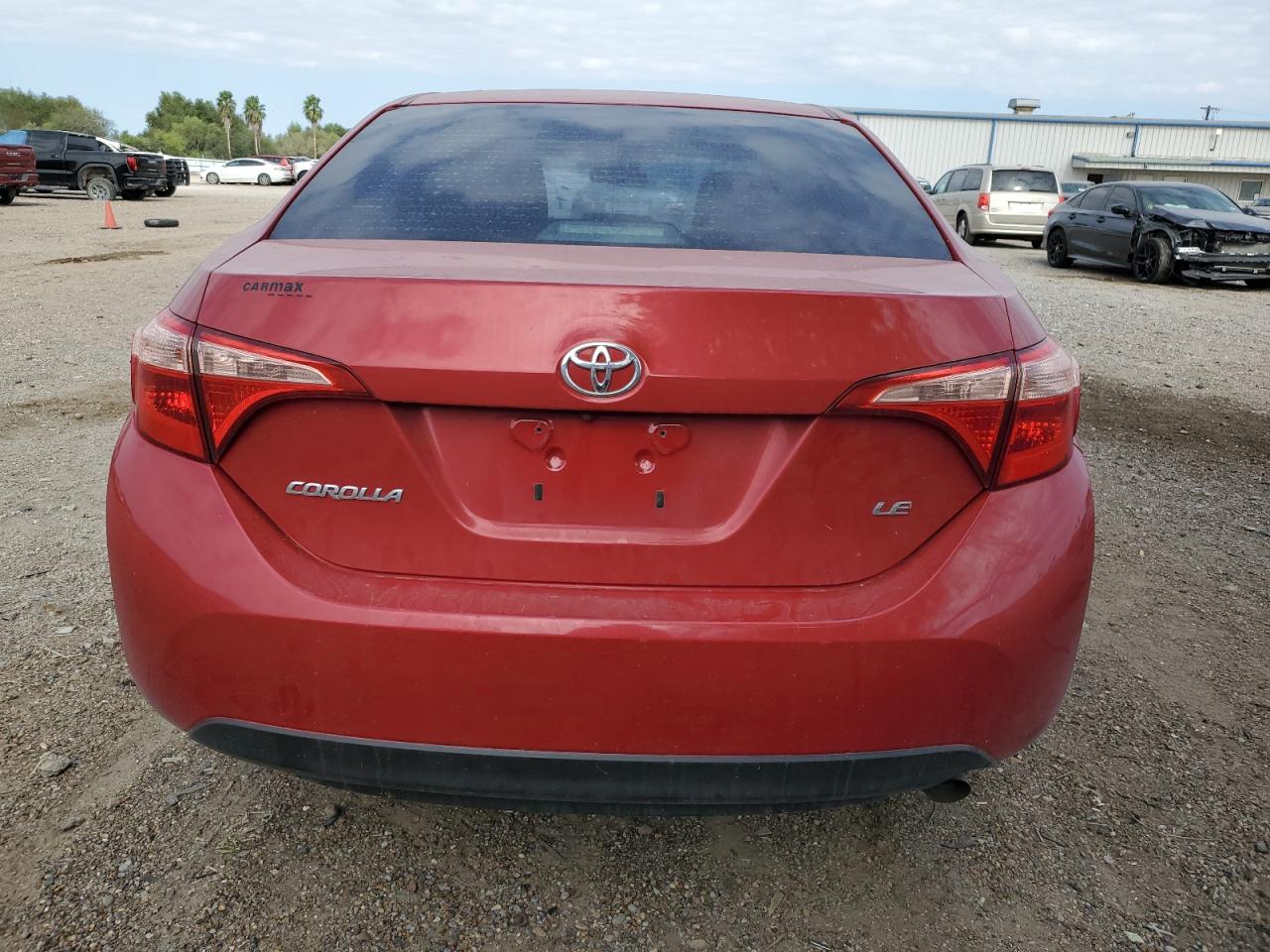 2018 Toyota Corolla VIN 5YFBURHE3JP781332 Copart auction photo, front end / minor dent/scratches damage thumbnail 6