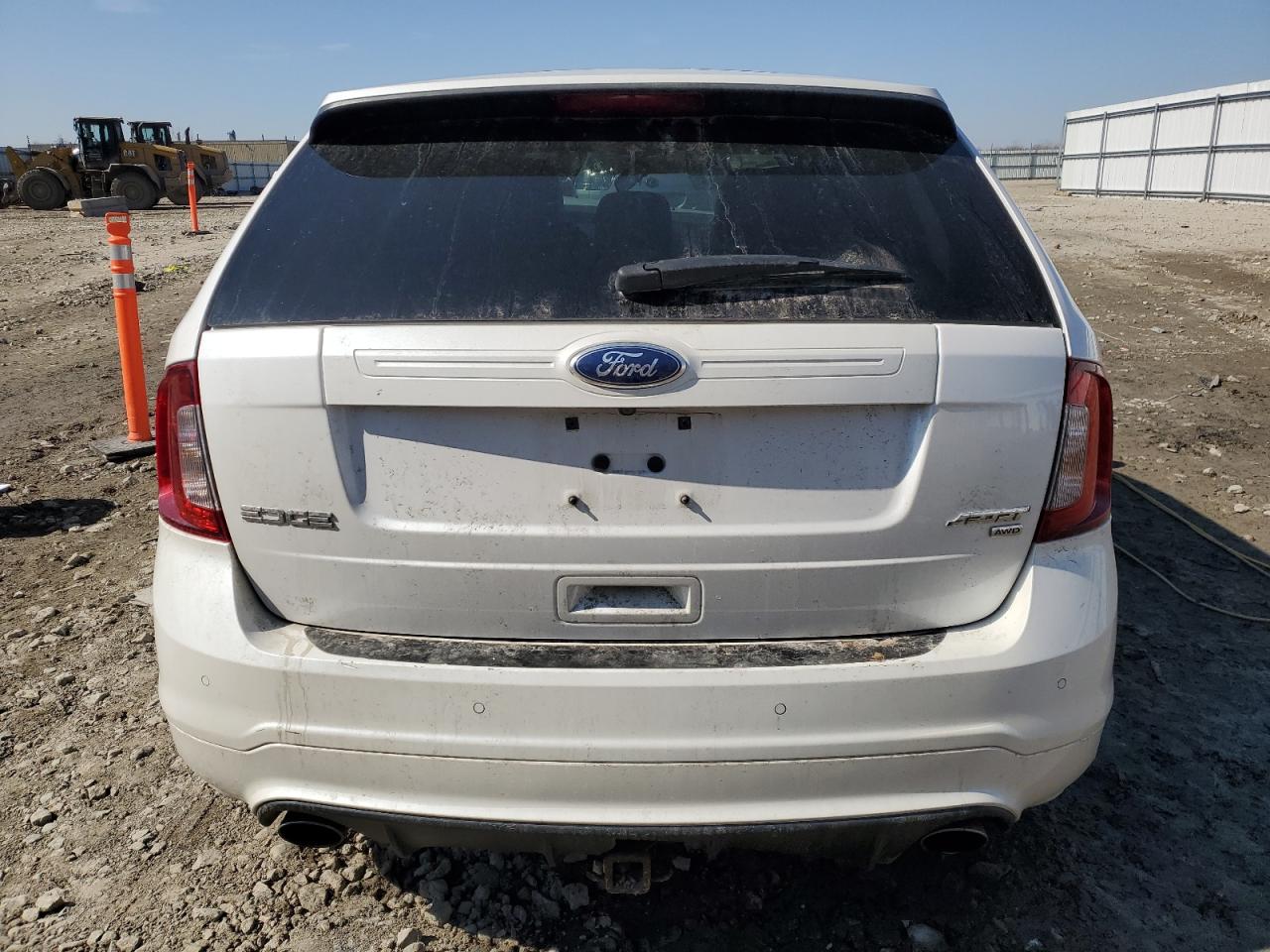 2013 Ford Edge VIN 2FMDK4AK2DBC11106 Copart auction photo, front end / side damage thumbnail 6