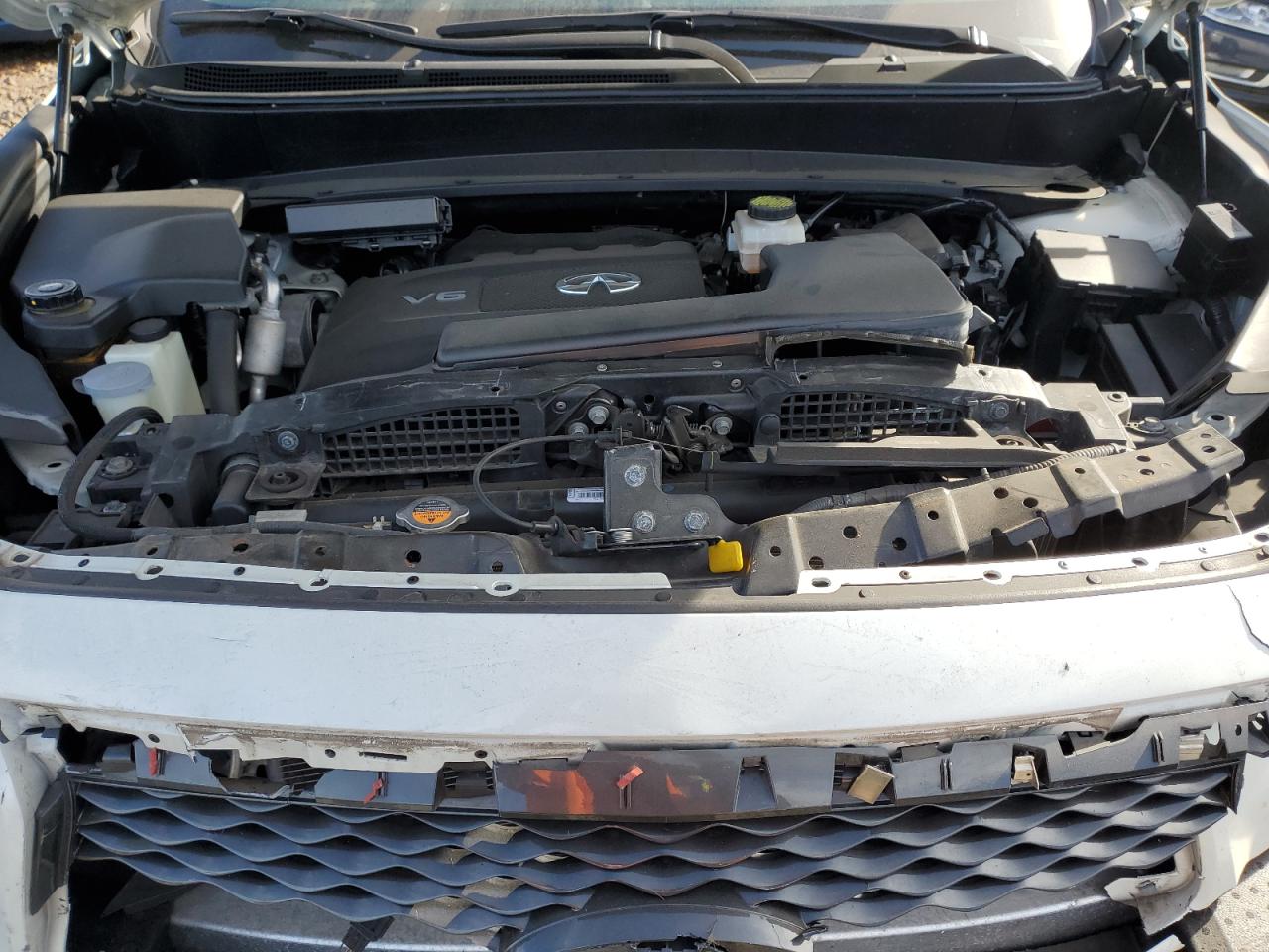 2020 Infiniti QX60 VIN 5N1DL0MM5LC535233 Copart auction photo, front end damage thumbnail 12