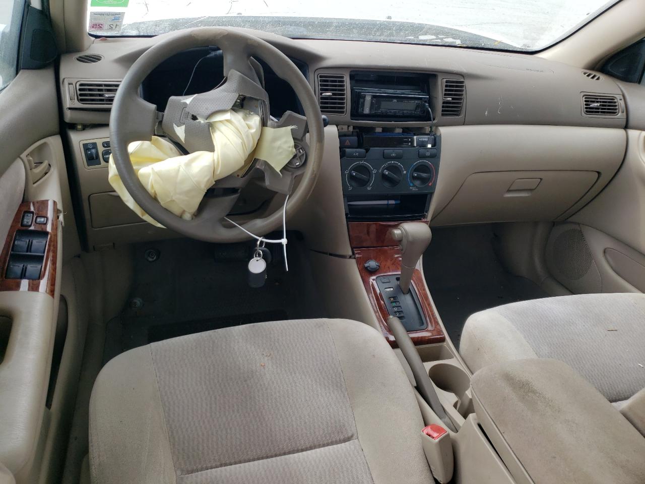 2006 Toyota Corolla VIN 1NXBR32E76Z649977 Copart auction photo, front end / side damage thumbnail 8
