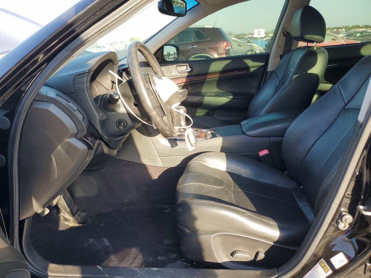 2013 Infiniti G VIN JN1CV6AR5DM353883 Copart auction photo, front end damage thumbnail 7