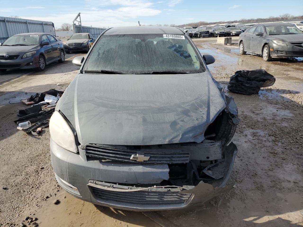 2008 Chevrolet Impala VIN 2G1WB58K481297564 Copart auction photo, front end damage thumbnail 5
