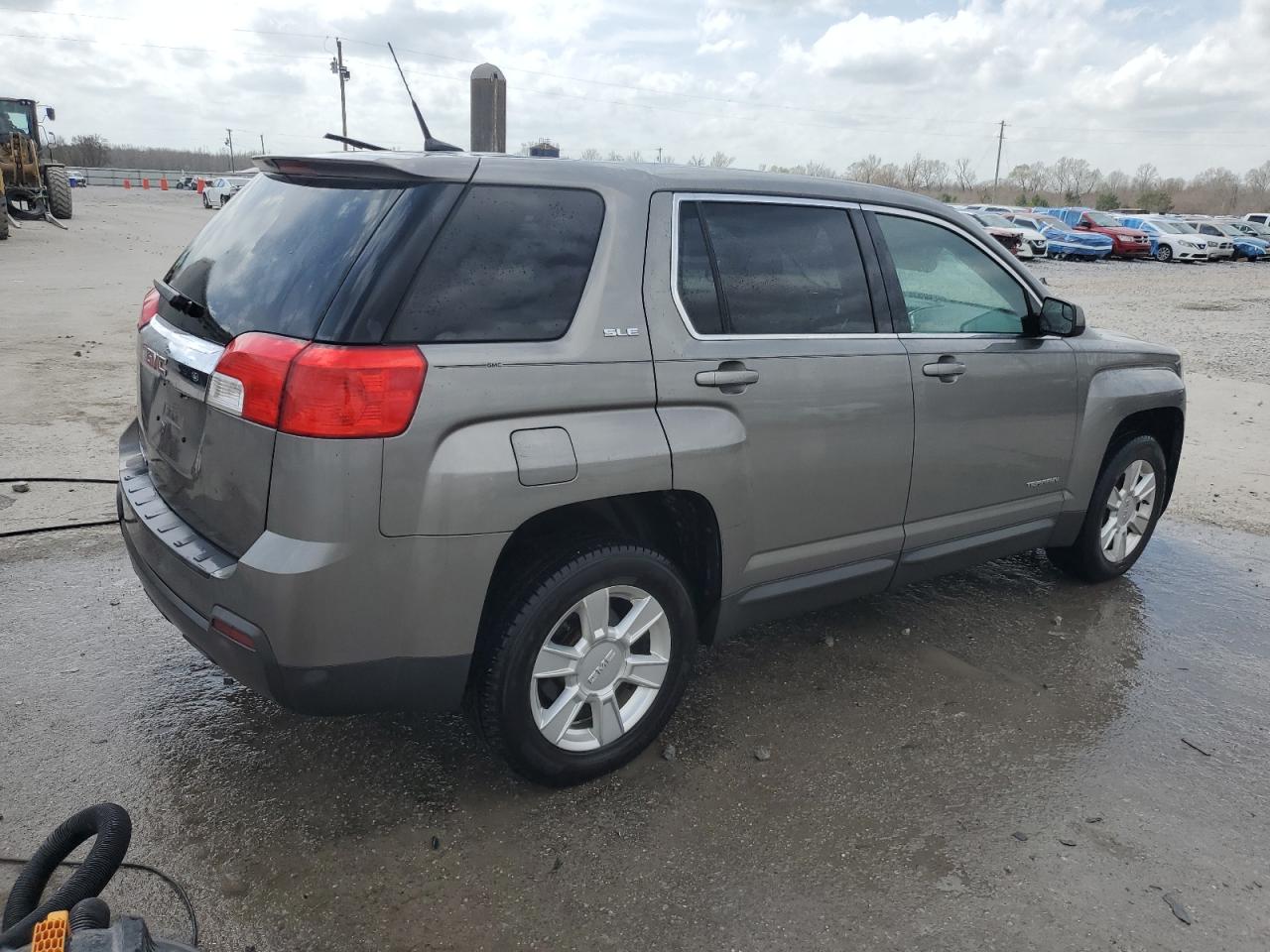 2012 GMC Terrain VIN 2GKALMEK4C6276274 Copart auction photo, top/roof damage thumbnail 3
