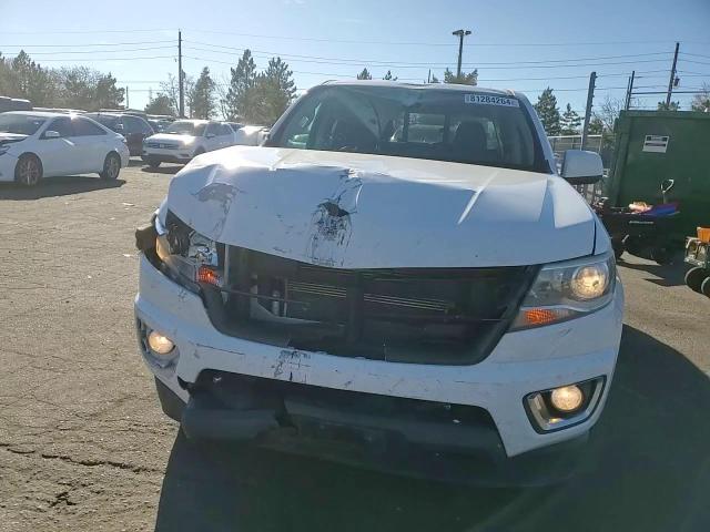 2016 Chevrolet Colorado VIN 1GCGTDE3XG1371672 Copart auction photo, front end / top/roof damage thumbnail 11