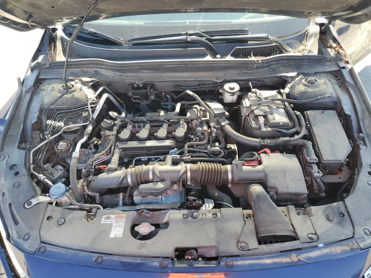 2018 Honda Accord VIN 1HGCV1F14JA072675 Copart auction photo, all over damage thumbnail 12