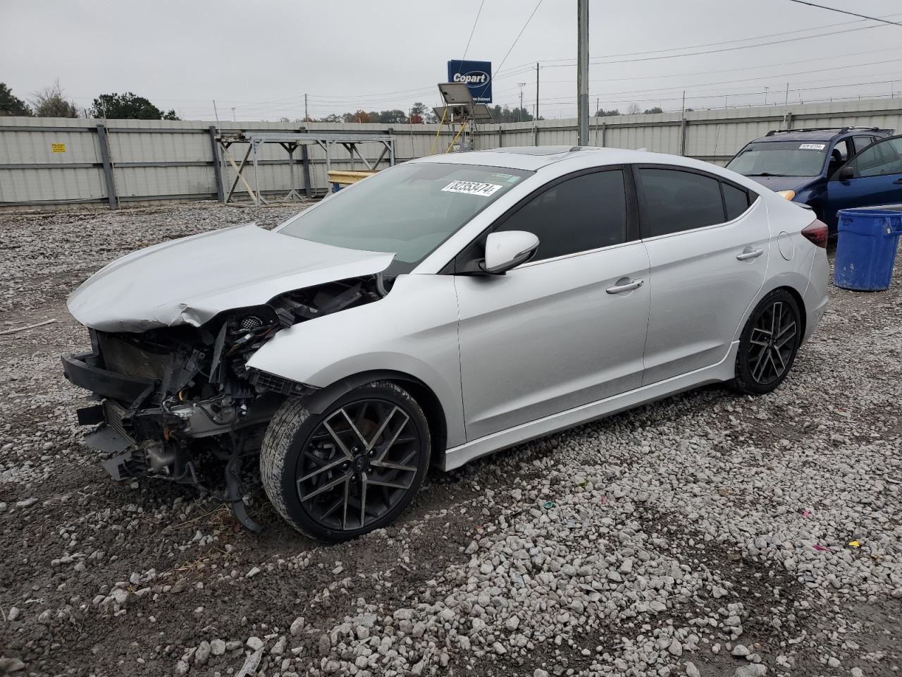 2019 Hyundai Elantra VIN KMHD04LB7KU886251