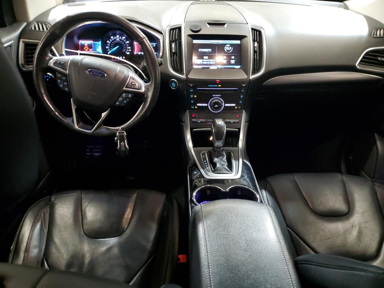 2015 Ford Edge VIN 2FMTK4K87FBB34640 Copart auction photo, side / front end damage thumbnail 8