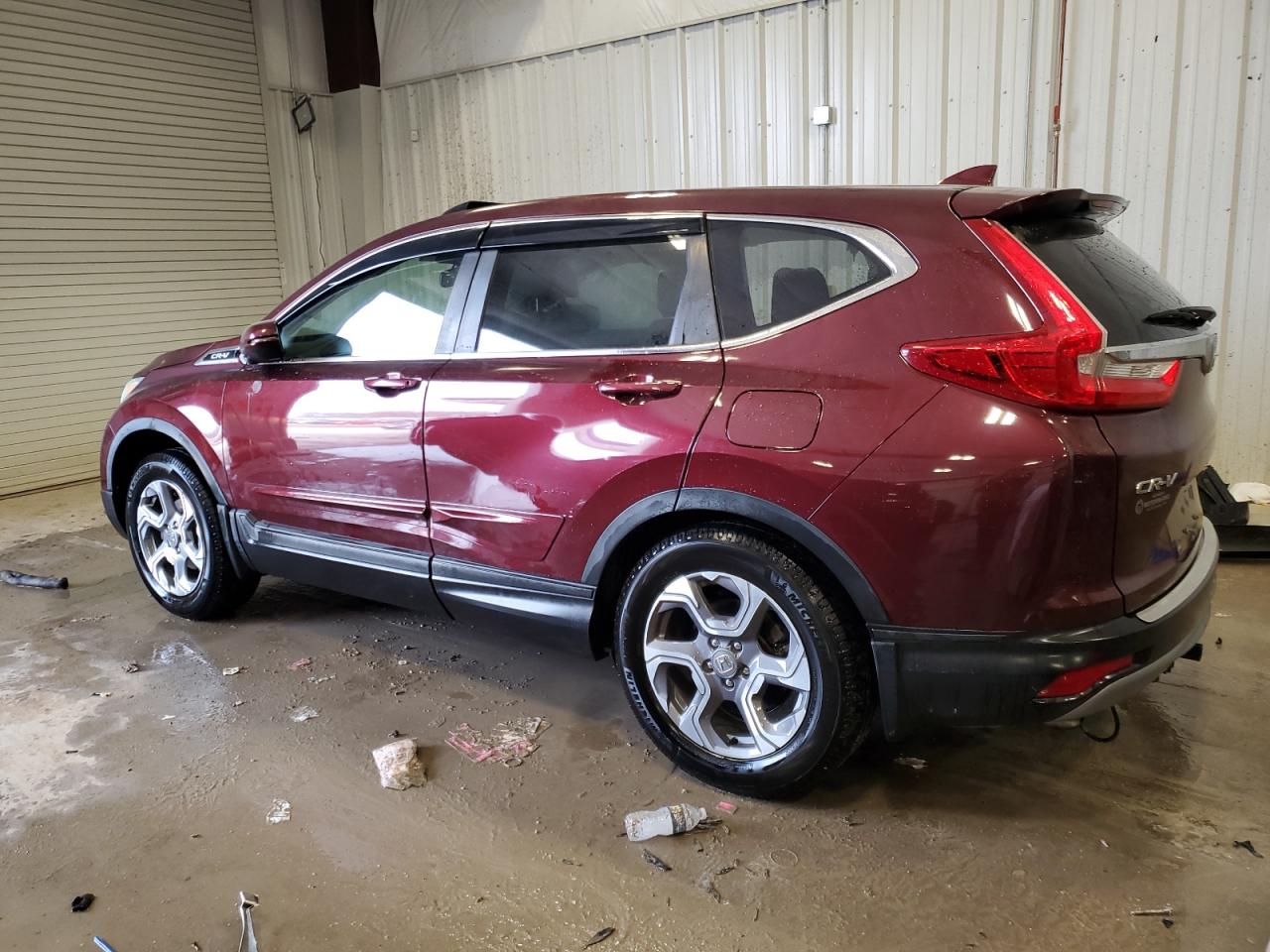 2018 Honda CR-V VIN 7FARW2H8XJE060161 Copart auction photo, all over damage thumbnail 2