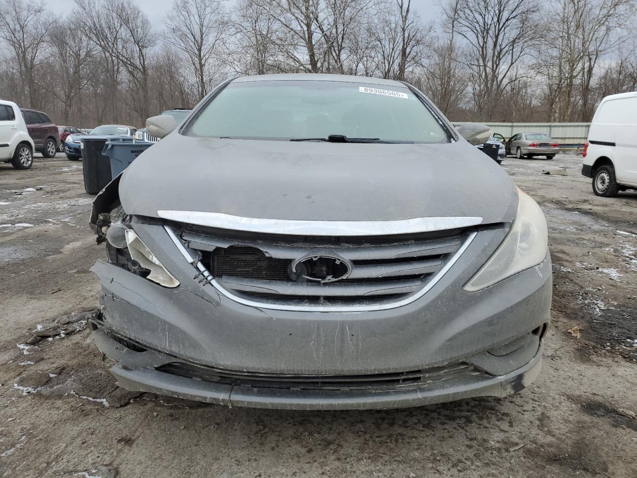 2014 Hyundai Sonata VIN 5NPEB4AC8EH933042 Copart auction photo, front end damage thumbnail 5