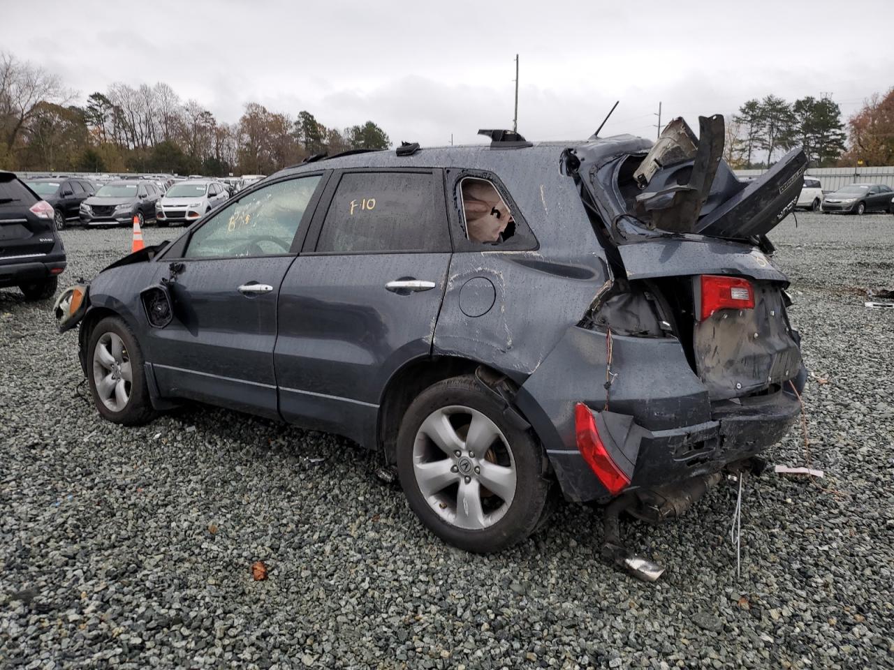 2007 Acura RDX VIN 5J8TB18587A020743 Copart auction photo, all over damage thumbnail 2