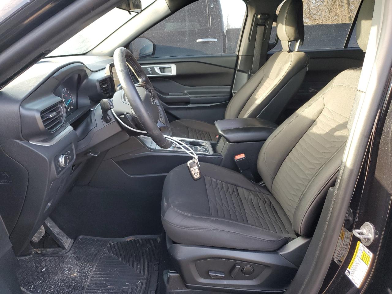 2020 Ford Explorer VIN 1FMSK8DH5LGB25343 Copart auction photo, front end / undercarriage damage thumbnail 7