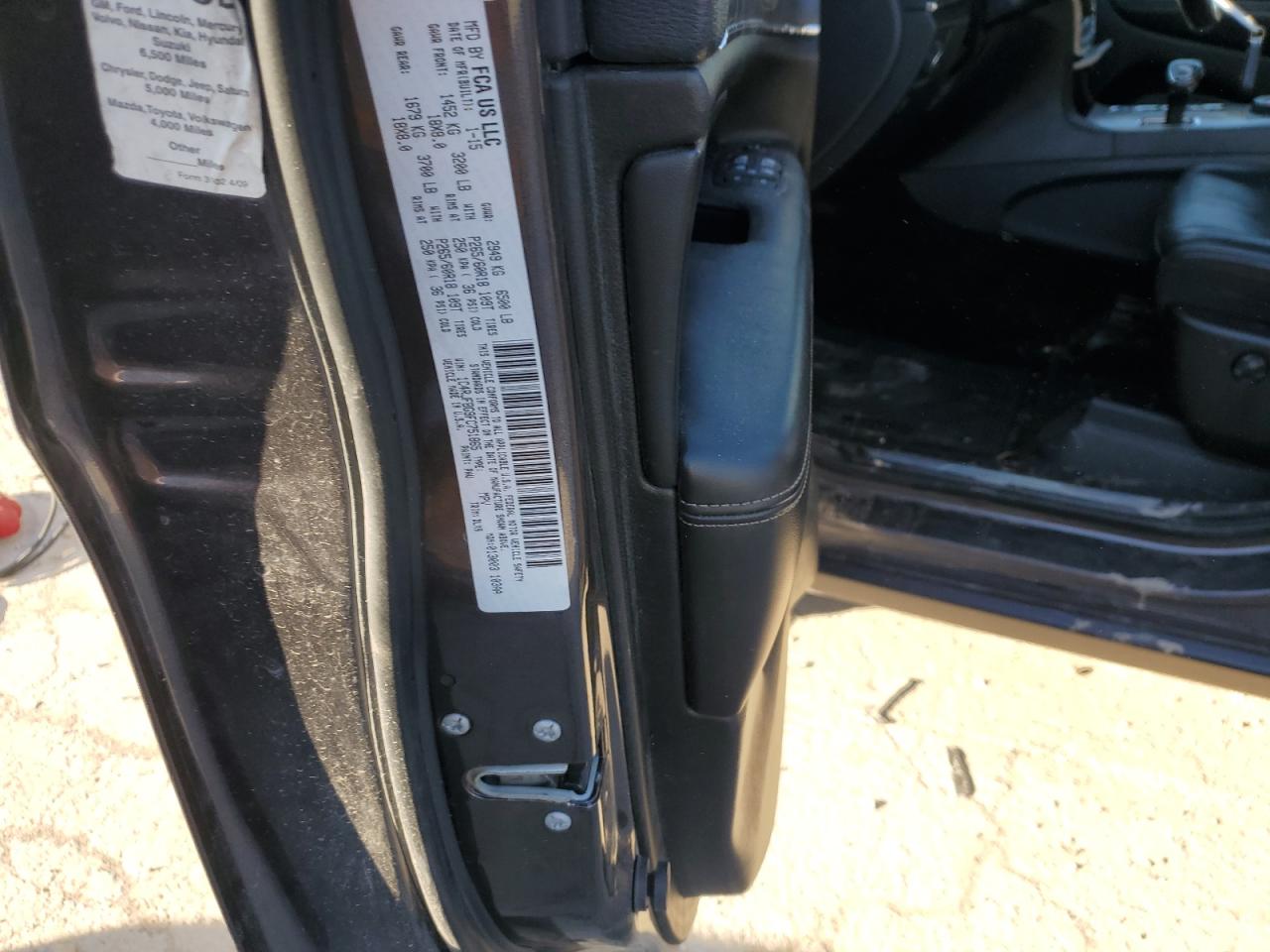 2015 Jeep Grand Cherokee VIN 1C4RJFBG9FC751865 Copart auction photo, front end damage thumbnail 12