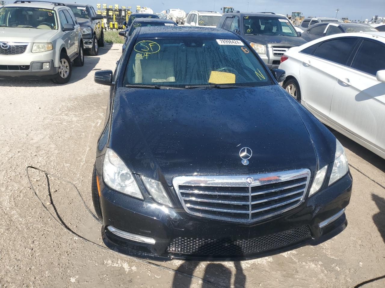 2013 Mercedes-Benz E-klasse VIN WDDHF5KB1DA771926 Copart auction photo, water/flood damage thumbnail 5