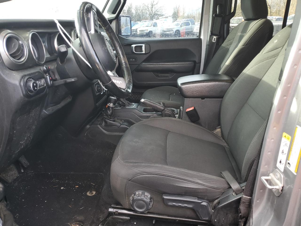 2020 Jeep Gladiator VIN 1C6HJTFG8LL147702 Copart auction photo, front end damage thumbnail 7