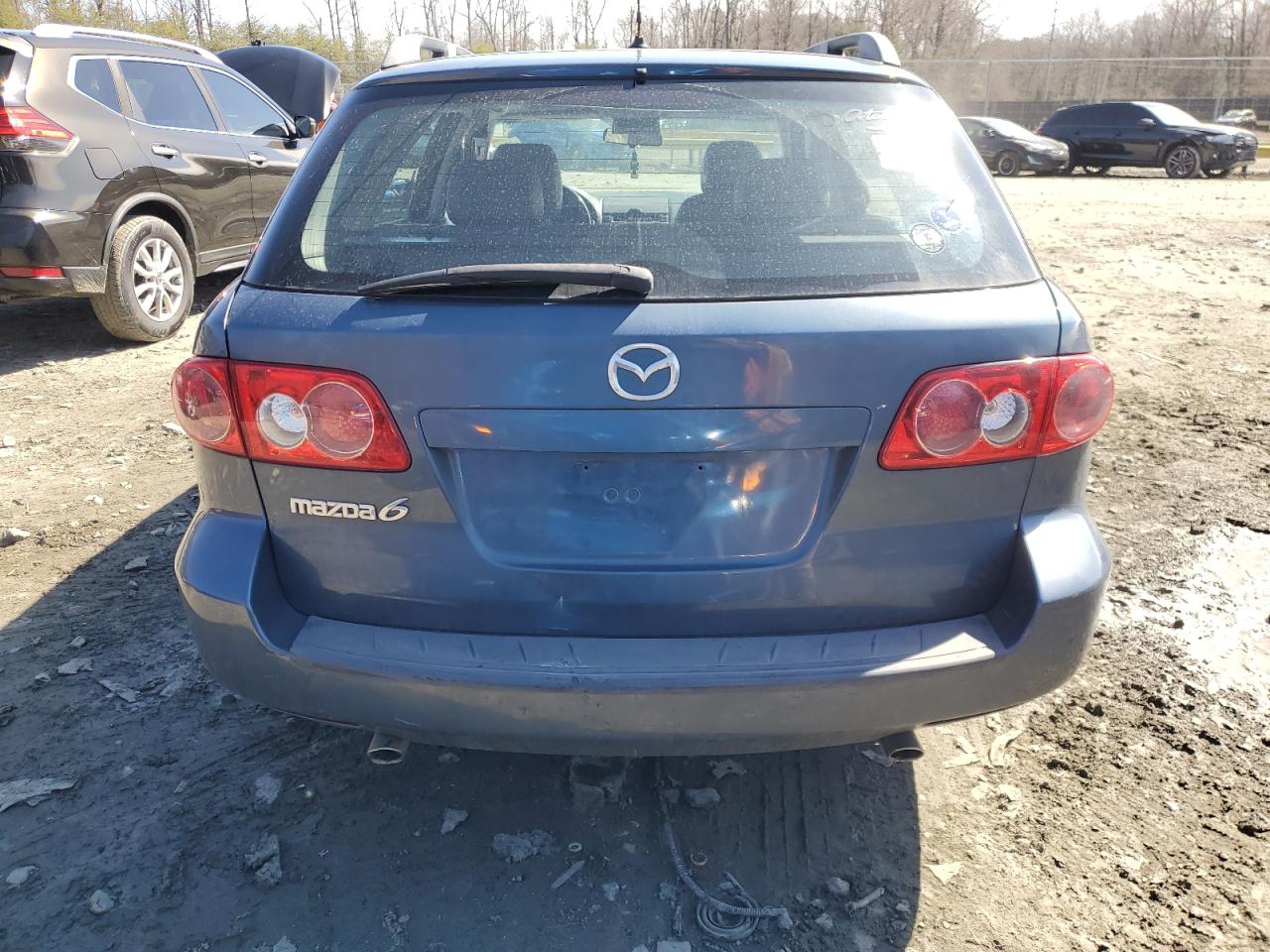 2004 Mazda 6 VIN 1YVHP82D945N89341 Copart auction photo, side / minor dent/scratches damage thumbnail 6