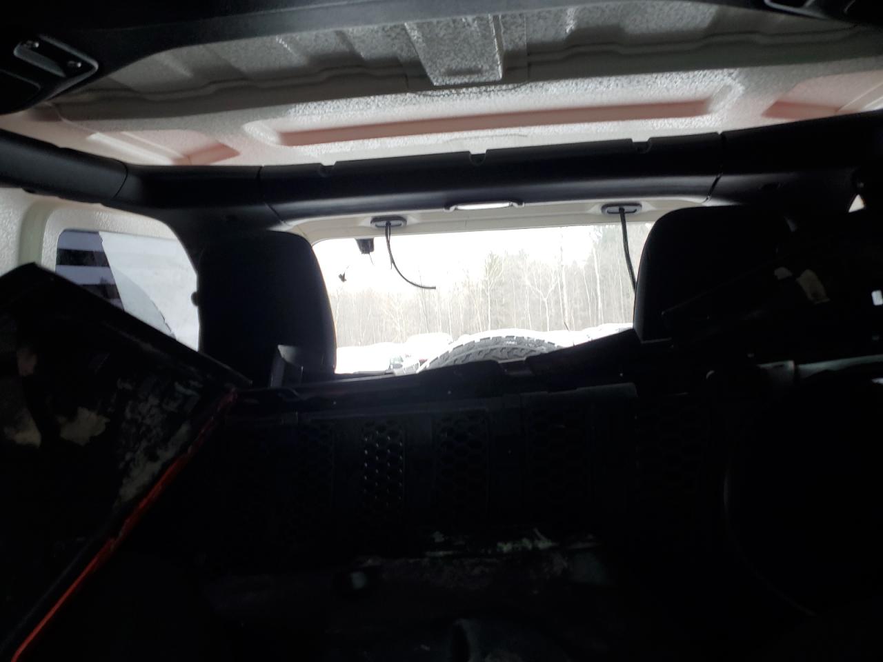 2020 Jeep Wrangler VIN 1C4HJXEN2LW225857 Copart auction photo, front end / frame damage damage thumbnail 10