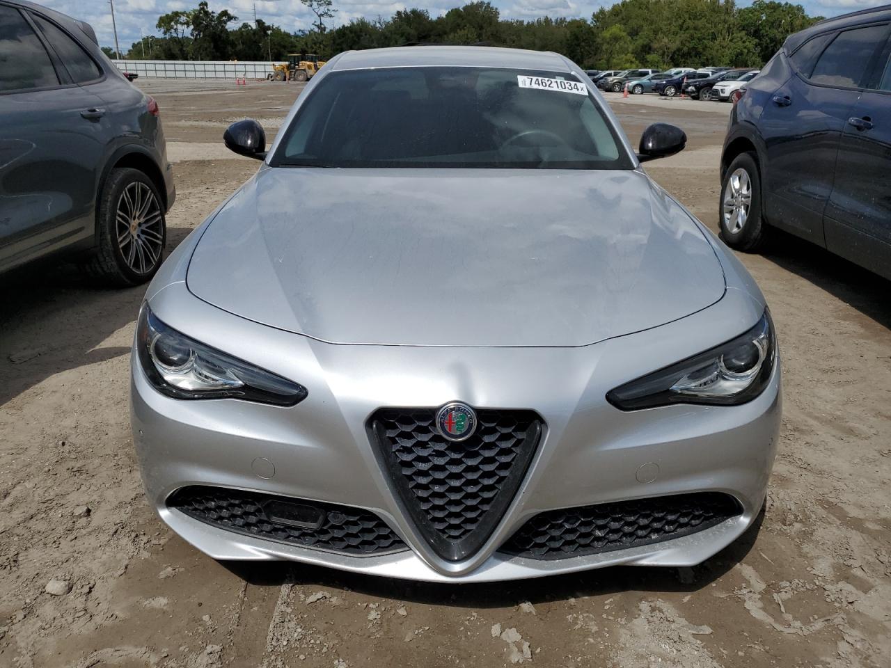 2021 Alfa Romeo Giulia VIN ZARFAMAN9M7641658 Copart auction photo, water/flood damage thumbnail 5