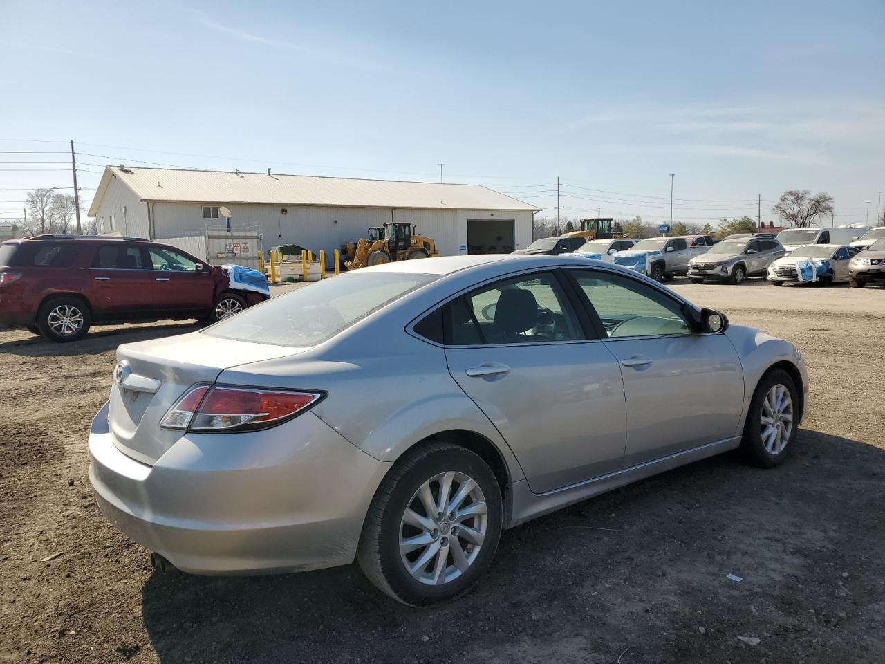 2012 Mazda 6 VIN 1YVHZ8DH3C5M17248 Copart auction photo, front end / side damage thumbnail 3