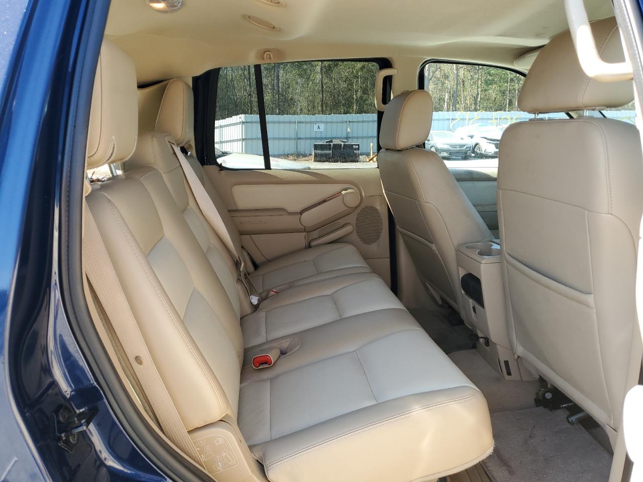 2006 Ford Explorer VIN 1FMEU64886ZA24320 Copart auction photo, top/roof damage thumbnail 10