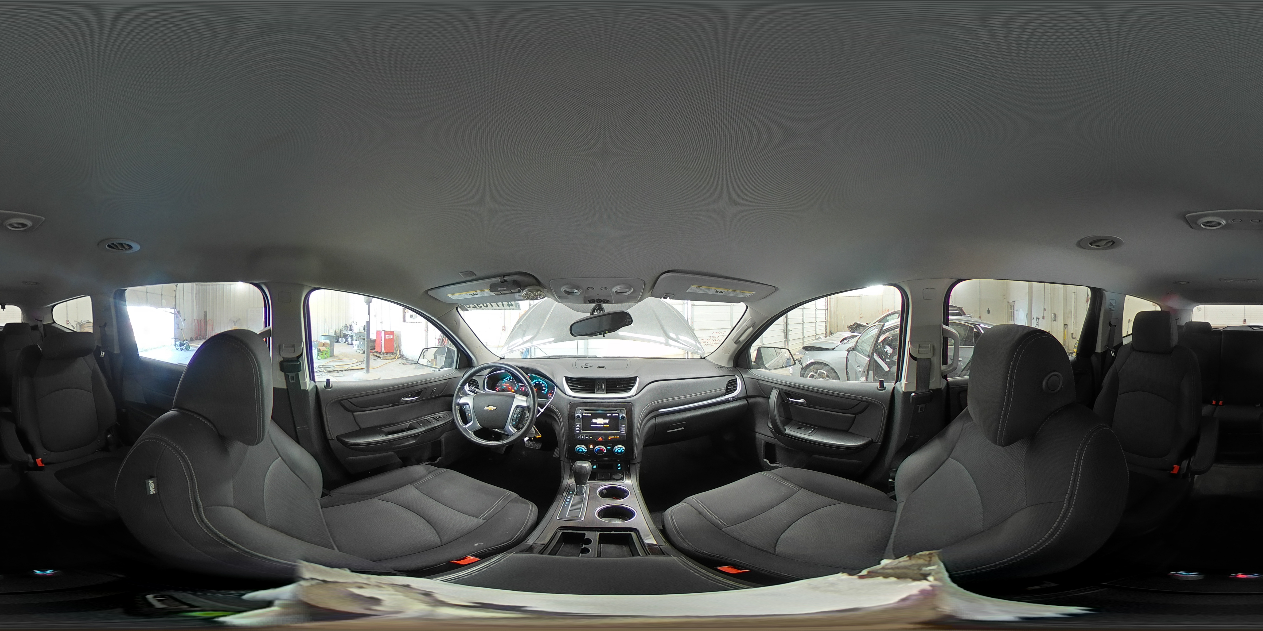 2017 Chevrolet Traverse VIN 1GNKVGKD3HJ322566 Copart auction photo, front end / side damage thumbnail 16
