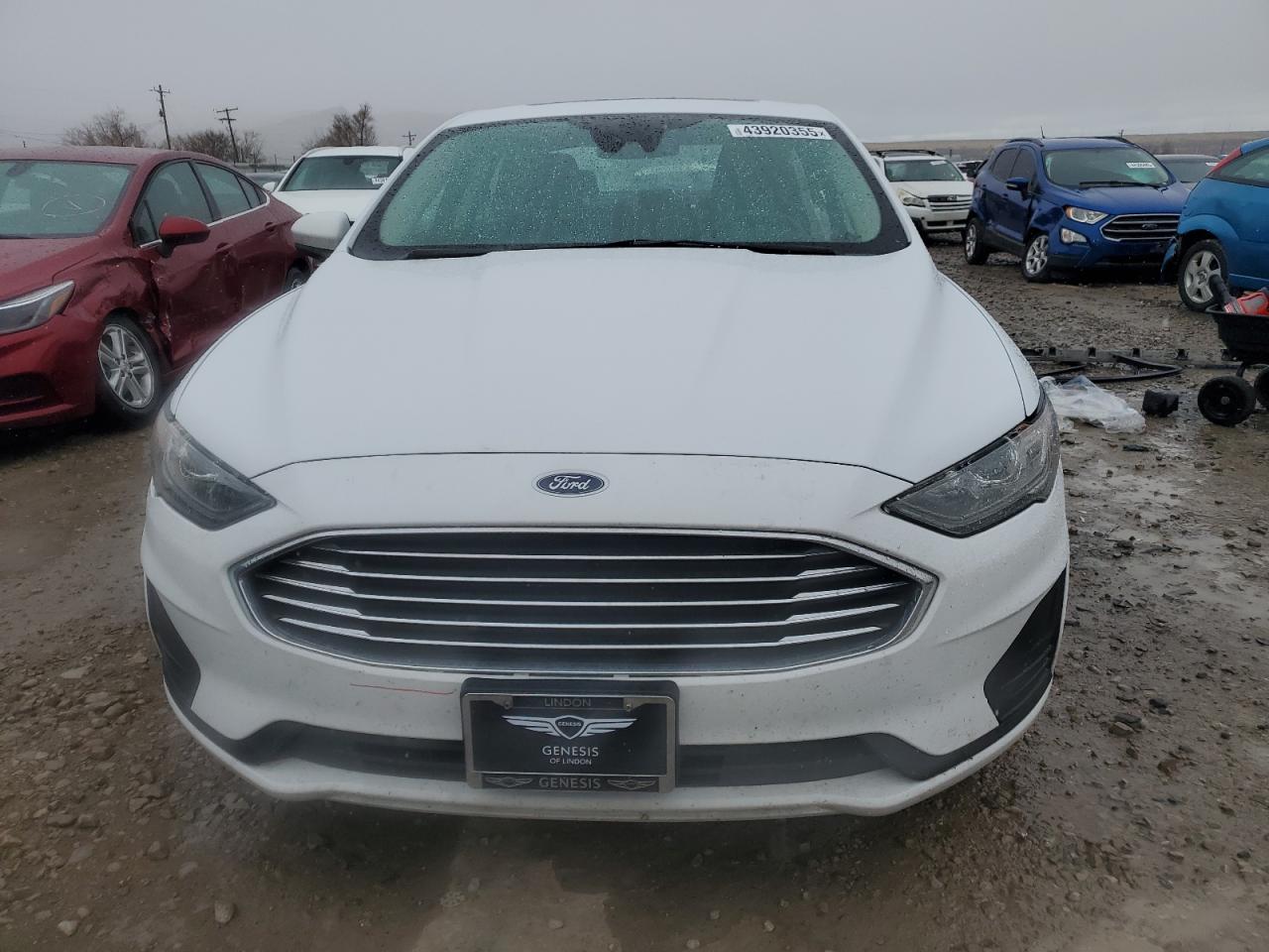 2019 Ford Fusion VIN 3FA6P0LU2KR109198 Copart auction photo, all over damage thumbnail 5