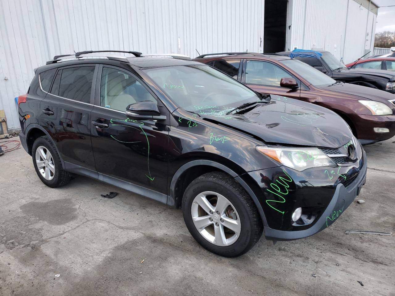 2014 Toyota RAV 4 VIN 2T3RFREV0EW186513 Copart auction photo, front end damage thumbnail 4
