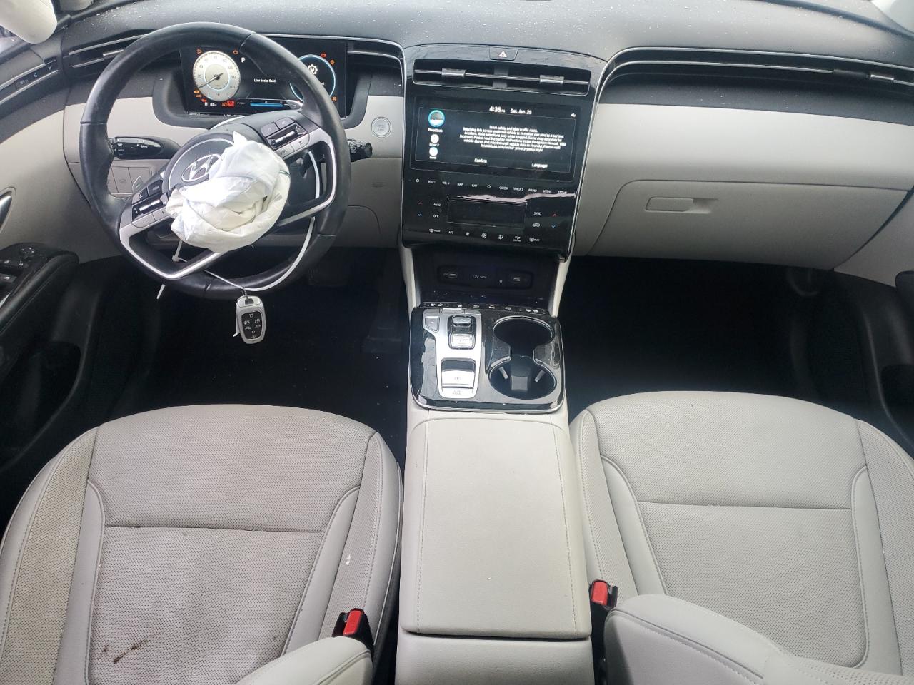 2022 Hyundai Tucson VIN 5NMJECAE6NH154348 Copart auction photo, rollover / undercarriage damage thumbnail 8