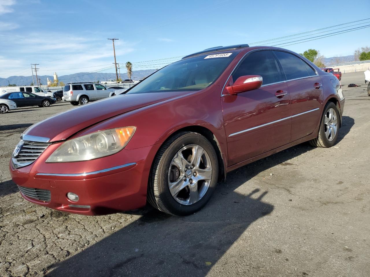 2006 Acura RL VIN JH4KB165X6C002484 - Copart auction photo